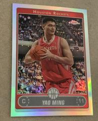 Yao Ming [Refractor] Basketball Cards 2006 Topps Chrome Prices