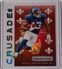 Odell Beckham Jr. [Red] #5 Football Cards 2018 Panini Rookies & Stars Prices