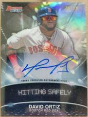 David Ortiz [Autograph] #SL-DO Baseball Cards 2016 Bowman's Best Stat Lines Prices