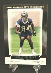 Demarcus Ware [Black] #375 Football Cards 2005 Topps Prices