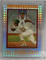 Rickey Henderson [Legends] Baseball Cards 1992 Panini Donruss Elite Prices