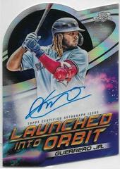 Vladimir Guerrero Jr. #LIOA-VG Baseball Cards 2022 Topps Cosmic Chrome Launched Into Orbit Autographs Prices