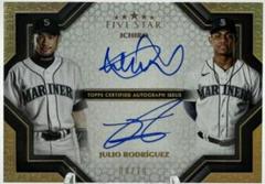 Julio Rodriguez / Ichiro #DA-IR Baseball Cards 2023 Topps Five Star Dual Autograph Prices
