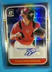Tyler Stephenson #RS87-TS Baseball Cards 2021 Panini Donruss Optic Retro 1987 Signatures Prices