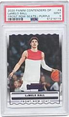 LaMelo Ball [Purple] Basketball Cards 2020 Panini Contenders Draft Picks Front Row Seat Prices