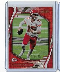 Patrick Mahomes II [Red Square] #1 Football Cards 2021 Panini Absolute Prices