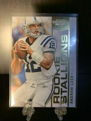 Andrew Luck [Gold] Football Cards 2012 Panini Contenders Rookie Stallions Prices