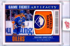 Wayne Gretzky Hockey Cards 2022 Upper Deck Artifacts Game Ticket Prices