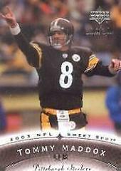 Tommy Maddox #25 Football Cards 2003 Upper Deck Sweet Spot Prices