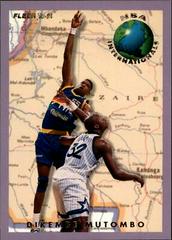Dikembe Mutombo Basketball Cards 1993 Fleer Prices