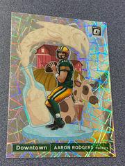 Aaron Rodgers Football Cards 2021 Panini Donruss Optic Downtown Prices