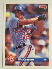 Wil Cordero #432 Baseball Cards 1993 Donruss Prices