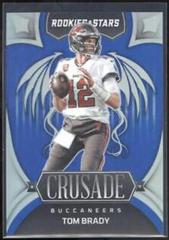 Tom Brady [Blue] #CR-3 Football Cards 2022 Panini Rookies & Stars Crusade Prices