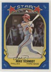 Mike Schmidt Baseball Cards 1981 Fleer Star Stickers Prices