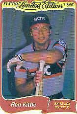 Ron Kittle #16 Baseball Cards 1985 Fleer Limited Edition Prices