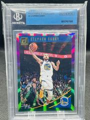 Stephen Curry [Purple, Green Laser] #2 Basketball Cards 2018 Panini Donruss Prices