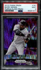 Barry Bonds [Purple Flash Prizm] #167 Baseball Cards 2015 Panini Prizm Prices
