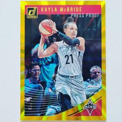 Kayla McBride [Press Proof Gold Laser] Basketball Cards 2019 Panini Donruss WNBA Prices