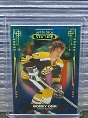 Bobby Orr [Blue] Hockey Cards 2021 Upper Deck Stature Prices