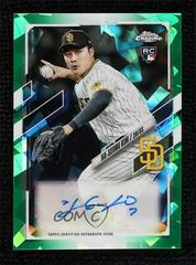 Ha Seong Kim [Green] Baseball Cards 2021 Topps Chrome Update Sapphire Rookie Autographs Prices
