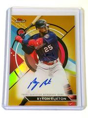 Byron Buxton [Gold] Baseball Cards 2023 Topps Finest Autographs Prices