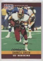 Darrell Green #323 Football Cards 1990 Pro Set FACT Cincinnati Prices