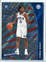 Tyrese Maxey [Lava] Basketball Cards 2020 Panini Revolution Prices