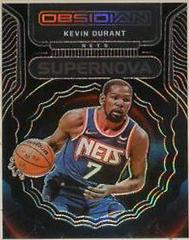 Kevin Durant #5 Basketball Cards 2021 Panini Obsidian Supernova Prices