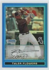 Tyler Flowers [Refractor] Baseball Cards 2009 Bowman Chrome Prospects Prices