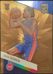 Jalen Duren [Gold] #228 Basketball Cards 2022 Panini Donruss Elite Prices