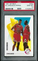 M.Jordan/S.Pippen #462 Basketball Cards 1991 Skybox Prices