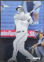 Mike Trout [Background Color] Baseball Cards 2022 Topps Black and White Prices