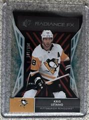 Kris Letang [Red] #RFX-11 Hockey Cards 2021 SPx Radiance FX Prices