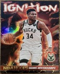 Giannis Antetokounmpo [Holo] #7 Basketball Cards 2023 Panini Hoops Ignition Prices