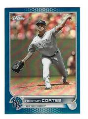 Nestor Cortes [Blue] Baseball Cards 2022 Topps Chrome Update Prices