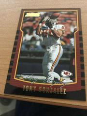 Tony Gonzalez #10 Football Cards 2000 Bowman Prices
