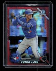 Josh Donaldson [Red] #BNR-18 Baseball Cards 2016 Bowman Chrome National Refractors Prices