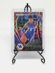 De'Aaron Fox [Tiger Stripe Choice Prizm] #148 Basketball Cards 2021 Panini Prizm Prices