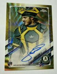 Jonah Heim [Gold Wave Refractor] #RA-JH Baseball Cards 2021 Topps Chrome Rookie Autographs Prices