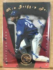 Ken Griffey Jr. [Certified Red] #53 Baseball Cards 1997 Pinnacle Certified Prices
