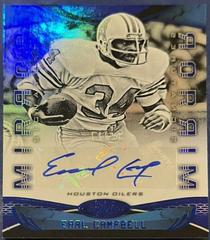Earl Campbell [Blue] Football Cards 2019 Panini Certified Mirror Signatures Prices
