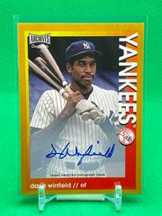 Dave Winfield [Gold] #AS-DW Baseball Cards 2022 Topps Archives Snapshots Autographs Prices