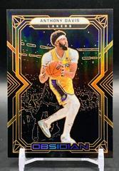 Anthony Davis [Orange] #3 Basketball Cards 2021 Panini Obsidian Prices