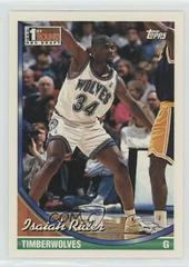 Isaiah Rider #322 Basketball Cards 1993 Topps Prices