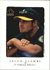 Jason Giambi Baseball Cards 1998 SP Authentic Prices