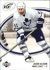 Jason Allison #94 Hockey Cards 2005 Upper Deck Ice Prices