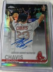 Michael Chavis [Orange Refractor] Baseball Cards 2019 Topps Chrome Rookie Debut Autograph Prices