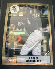 Luis Robert [Gold] #87BC-12 Baseball Cards 2022 Topps Chrome 1987 Prices