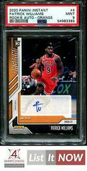 Patrick Williams [Orange Autograph] #4 Basketball Cards 2020 Panini Instant Prices
