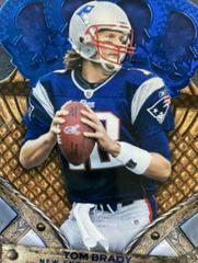 Tom Brady [Blue] Football Cards 2011 Panini Crown Royale Prices